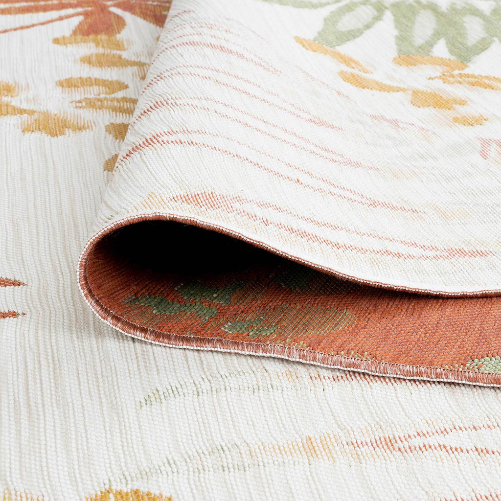 Palm Island Sunset Orange Indoor/Outdoor Rug - 2 x 8