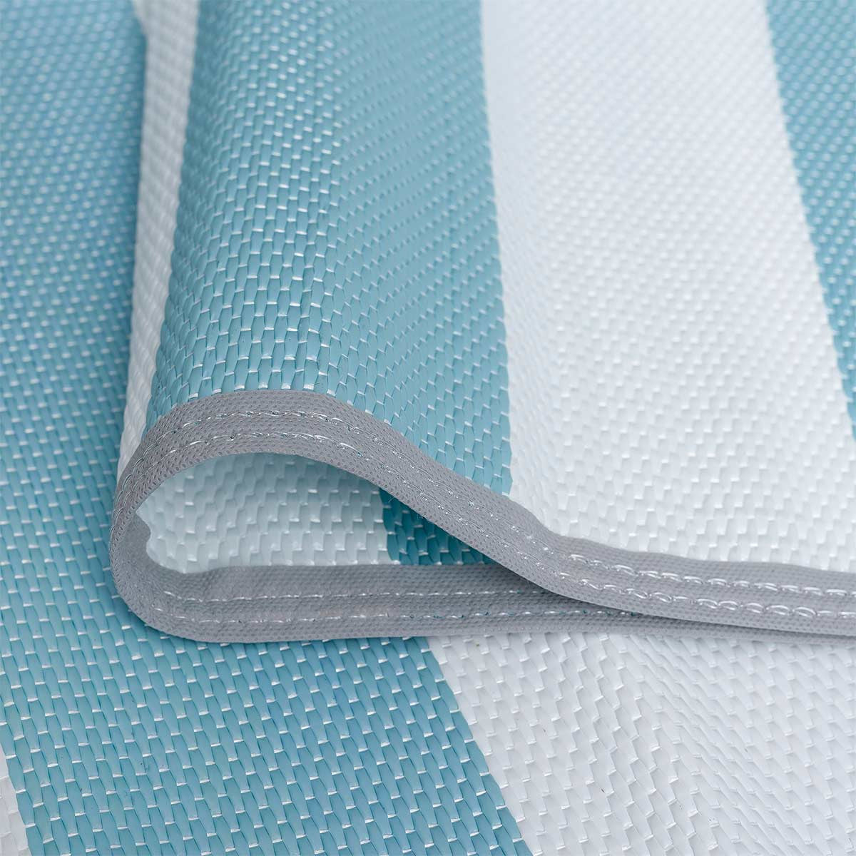 Beach Day Stripes Indoor/Outdoor Utility Mat - 8 x 10