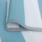 Beach Day Stripes Indoor/Outdoor Utility Mat - 9 x 12
