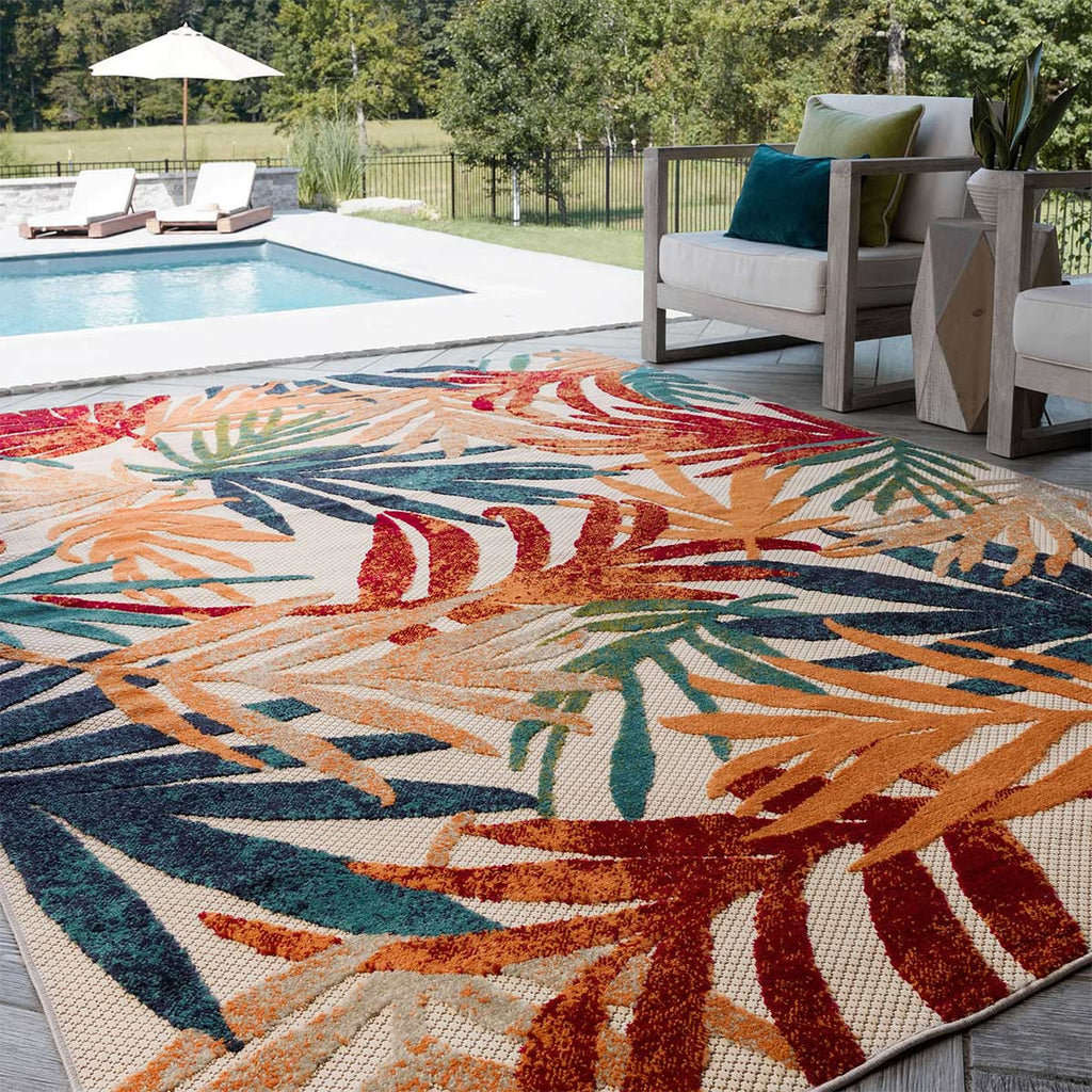 Nassau Palms Indoor/Outdoor Rug - 5 x 7