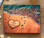 Seashore Love Personalized Stretched Canvas - Large