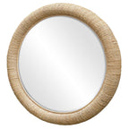 Key Largo Round Mirror - Natural