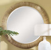 Key Largo Round Mirror - Natural