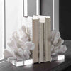 White Coral Bookends - Set of 2 - OVERSTOCK