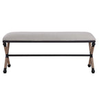 Fishermans Cove Cream Bench - Large