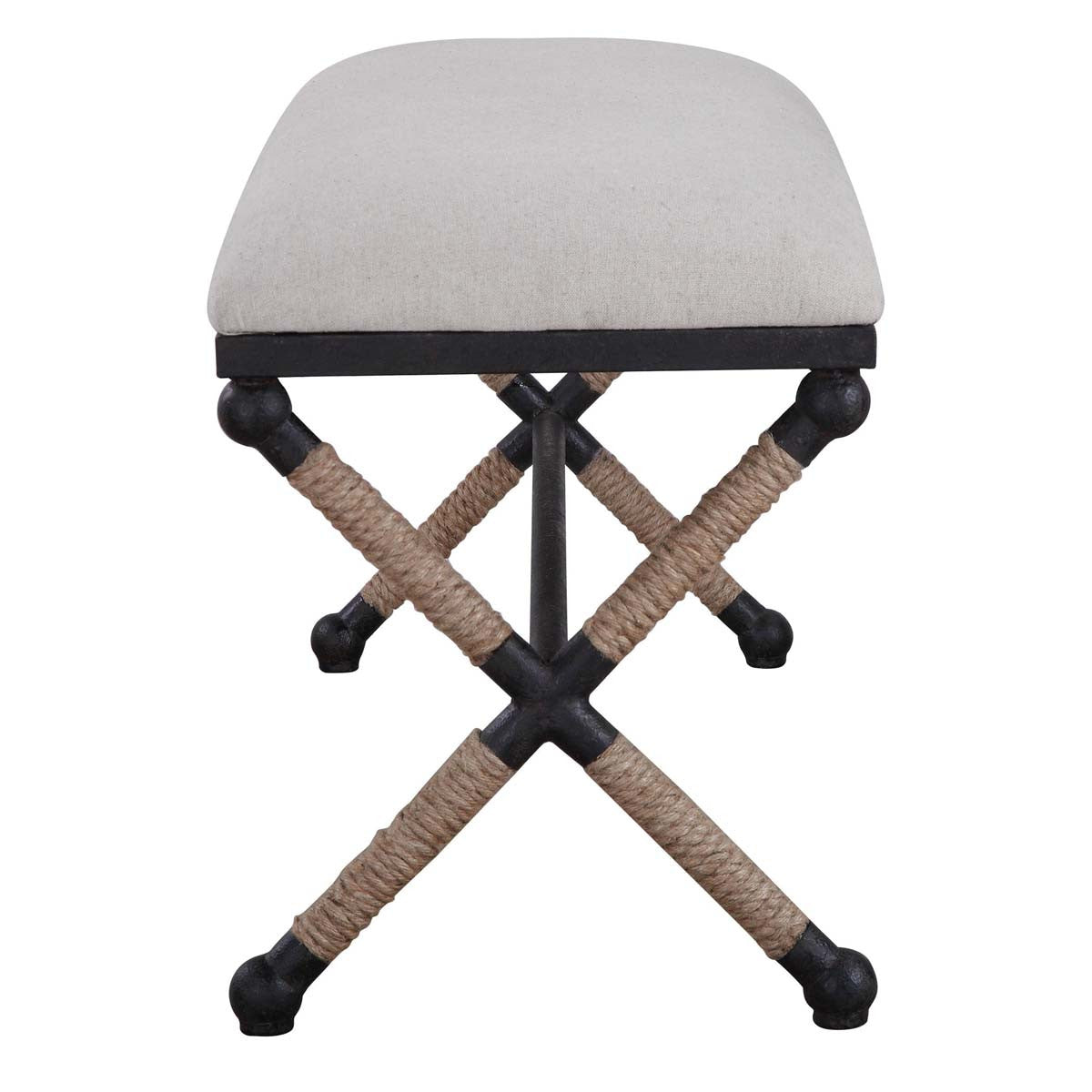 Fishermans Cove Cream Bench - Large