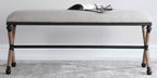 Fishermans Cove Cream Bench - Large