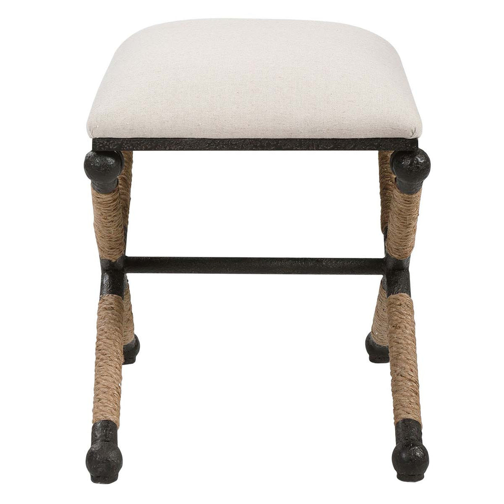 Fishermans Cove Cream Bench - Small