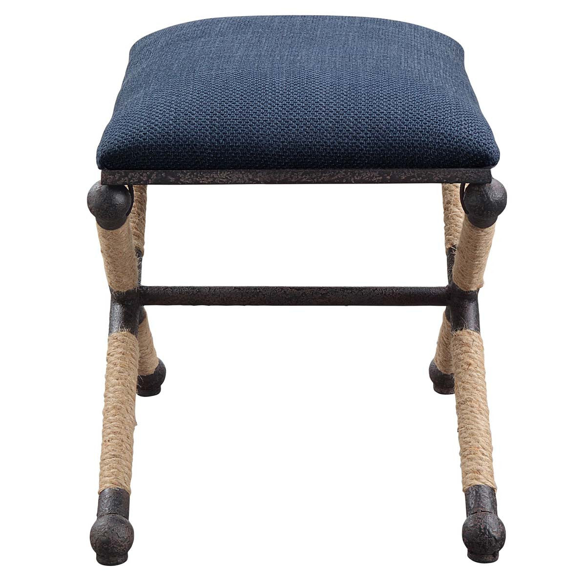 Fishermans Cove Navy Bench - Small