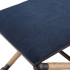 Fishermans Cove Navy Bench - Small