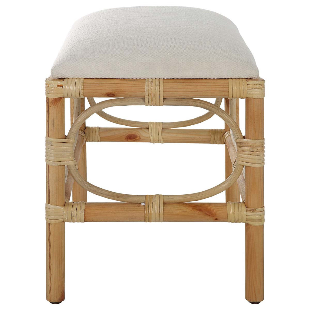 Bay Breeze White Bench