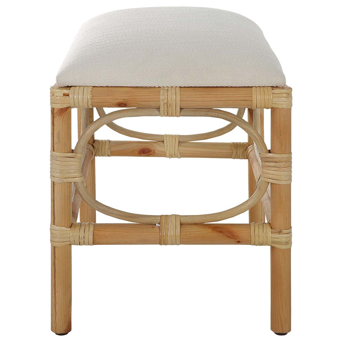 Bay Breeze White Bench
