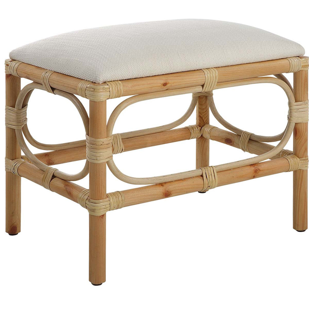 Bay Breeze White Bench