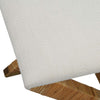 Nautical Rattan Bench
