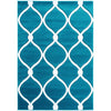 Turquoise Net Rug - 3 x 4
