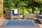 Charlotte Blue Rug - 5 x 8 - OUT OF STOCK UNTIL 09/14/2026