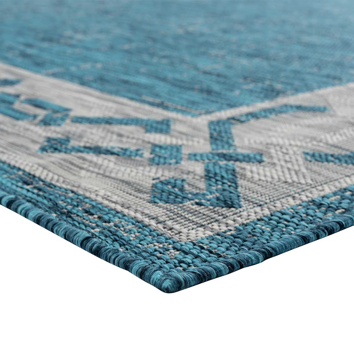 Charlotte Aqua Rug - 8 x 11 - OUT OF STOCK UNTIL 09/14/2026