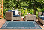 Charlotte Aqua Rug - 8 x 11 - OUT OF STOCK UNTIL 09/14/2026