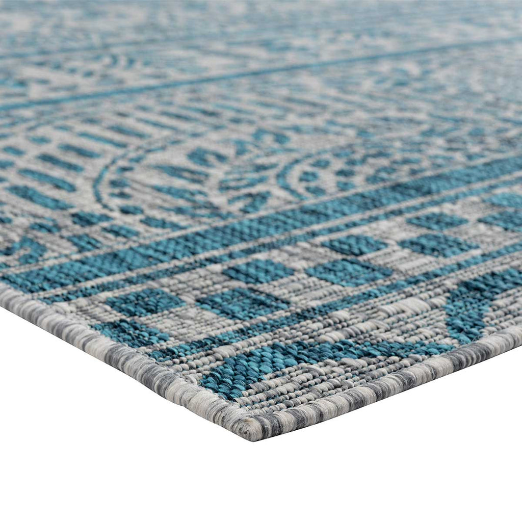 Charleston Aqua Rug - 5 x 8 - OUT OF STOCK UNTIL 09/14/2026