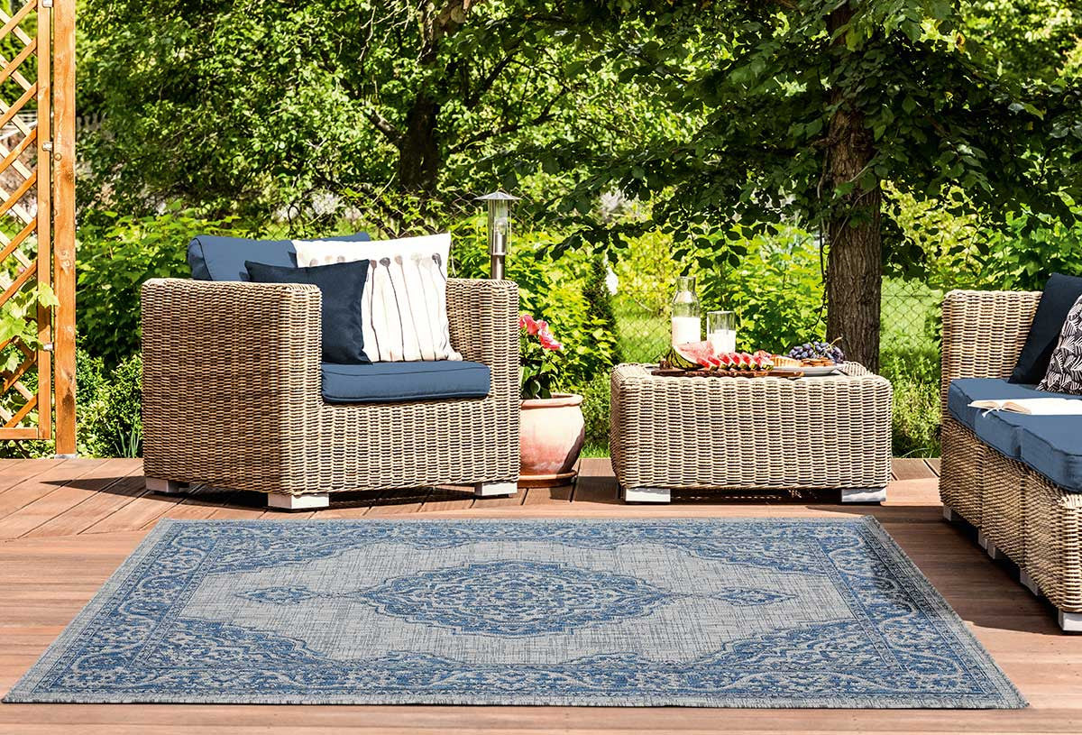 Norfolk Blue Rug Collection