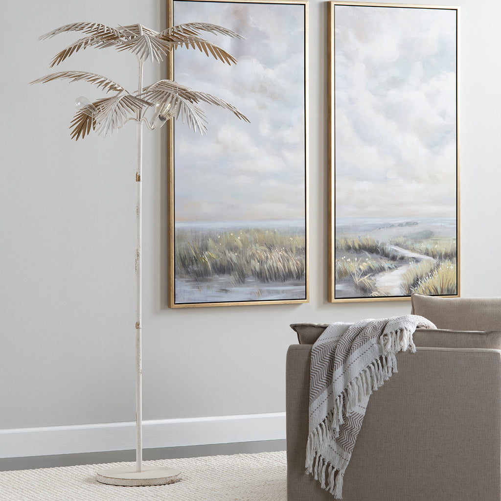 Tropical Palms Floor Lamp