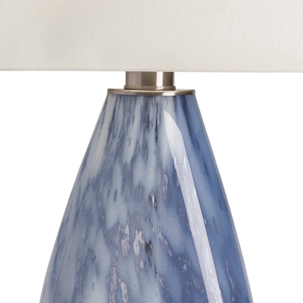 Indigo Waves Table Lamp - OVERSTOCK