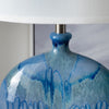 Waterfall Blues Table Lamp - Set of 2