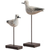 Coastal Bird Statues - Set of 2