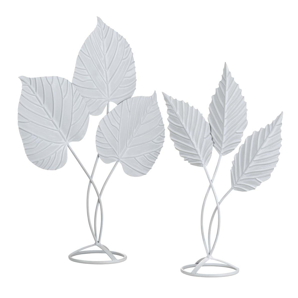 Frond Elegance Sculptures - Set of 2