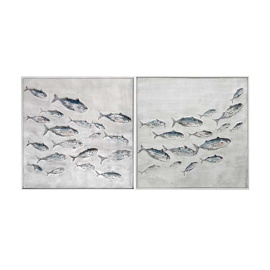 Schooling Tuna Wall Art