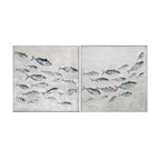 Schooling Tuna Wall Art