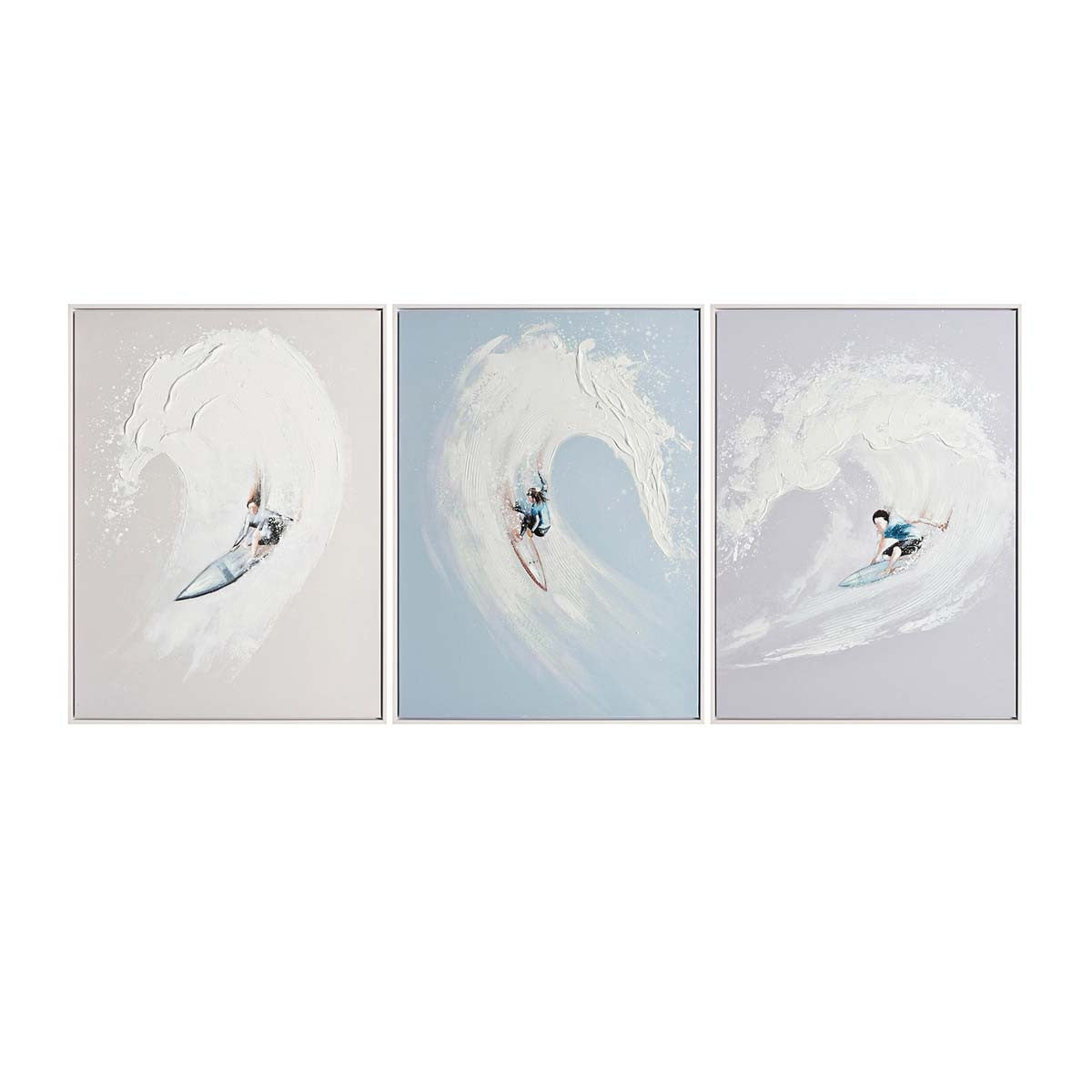 Radical Surfing Trio Wall Art - Set of 3