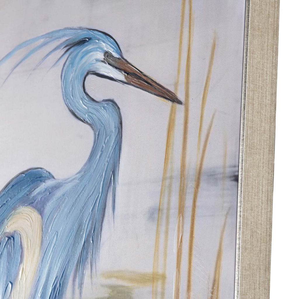Heron Stare Wall Art - Set of 2