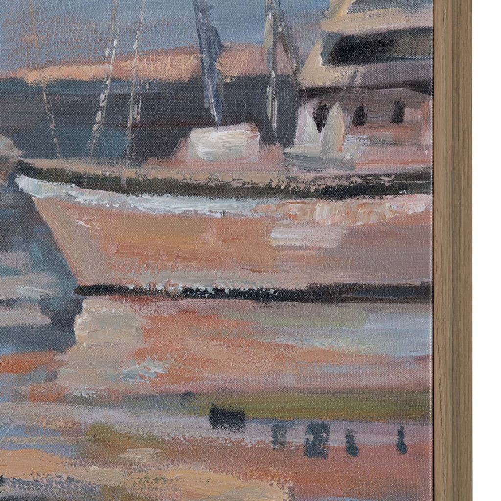 Good Morning Boats Wall Art - Set of 2
