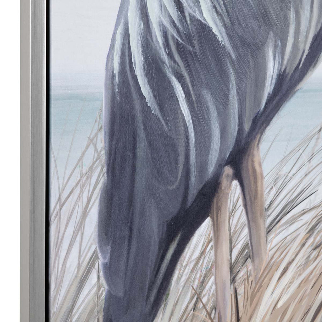 Staring Herons Majesty Wall Art - Set of 2