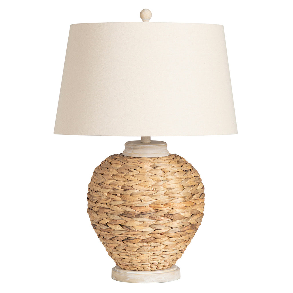 Braided Seagrass Table Lamp