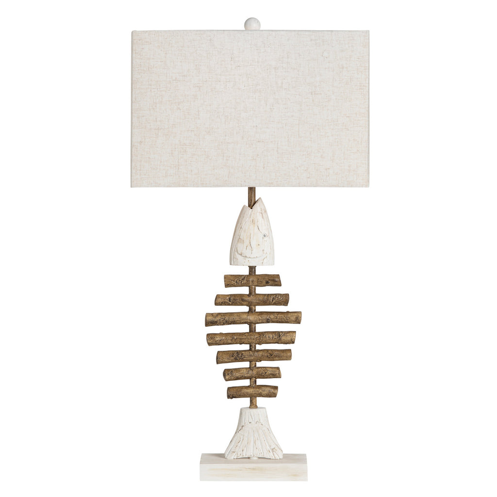 Fish Bones Table Lamps - Set of 2