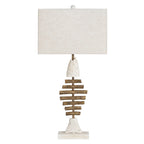 Fish Bones Table Lamps - Set of 2