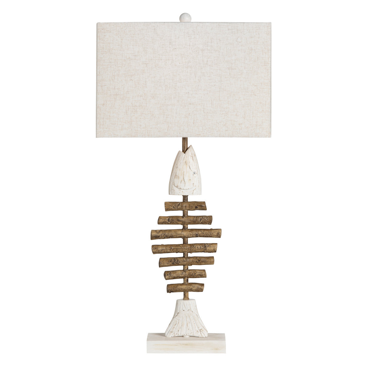 Fish Bones Table Lamps - Set of 2