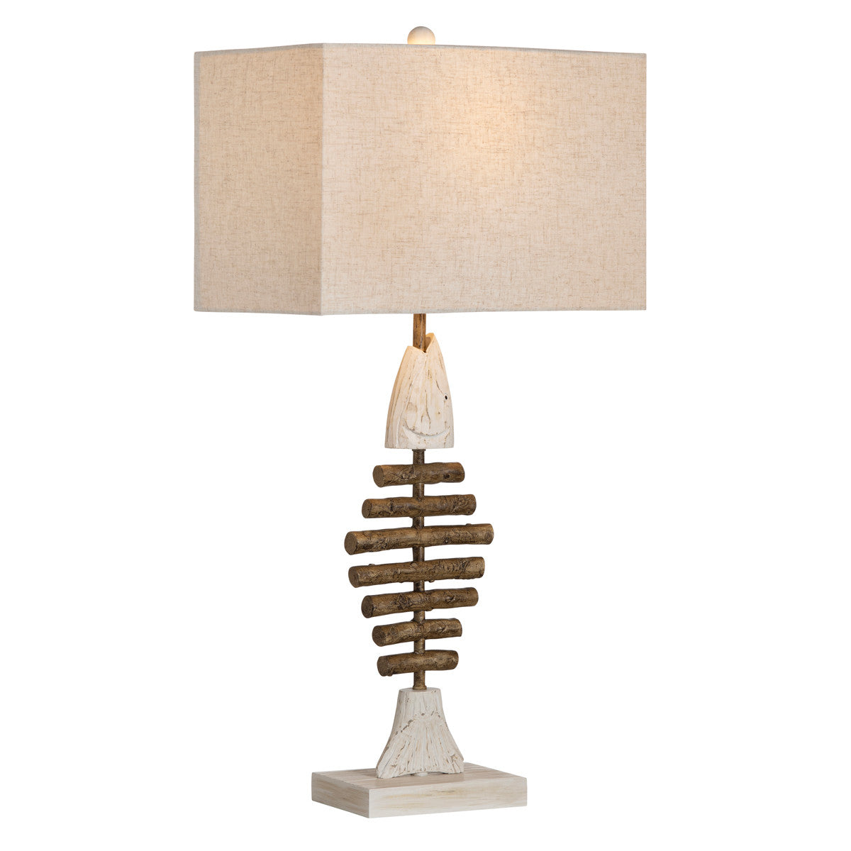 Fish Bones Table Lamps - Set of 2