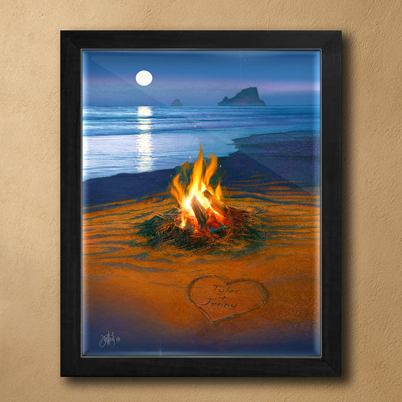 Evening in Paradise Personalized Print