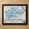Seaside Puzzle Personalized Framed Paper Print