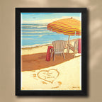 Dreamland Beach Personalized Print