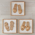Seagrass Sandals Wall Art - 3