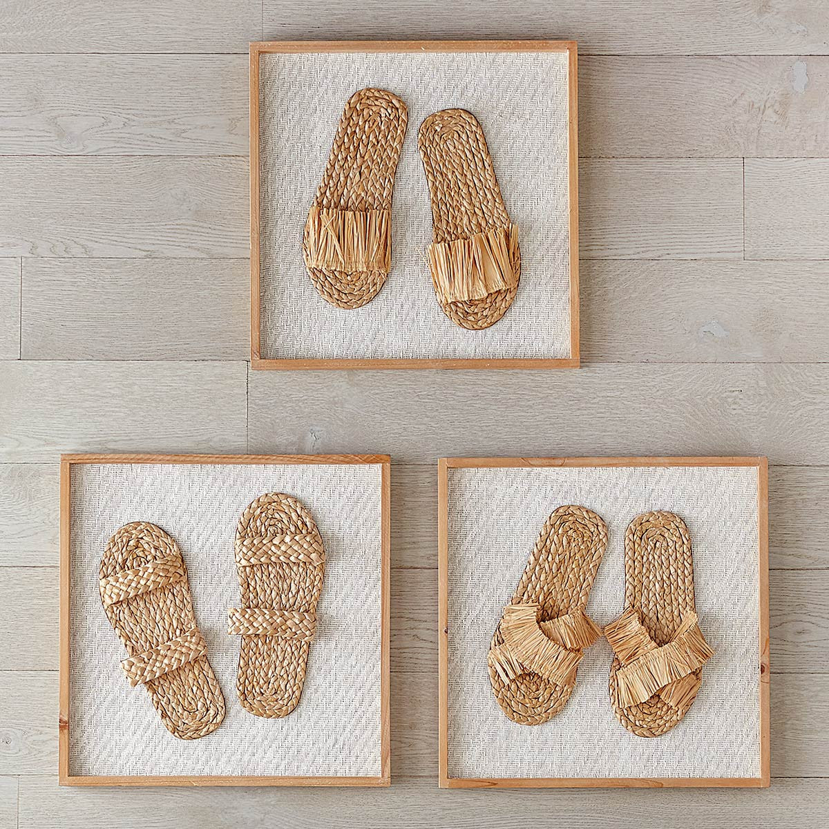 Seagrass Sandals Wall Art - 3
