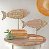 Seagrass Fish Tabletop Sculpture - Large - CLEARANCE