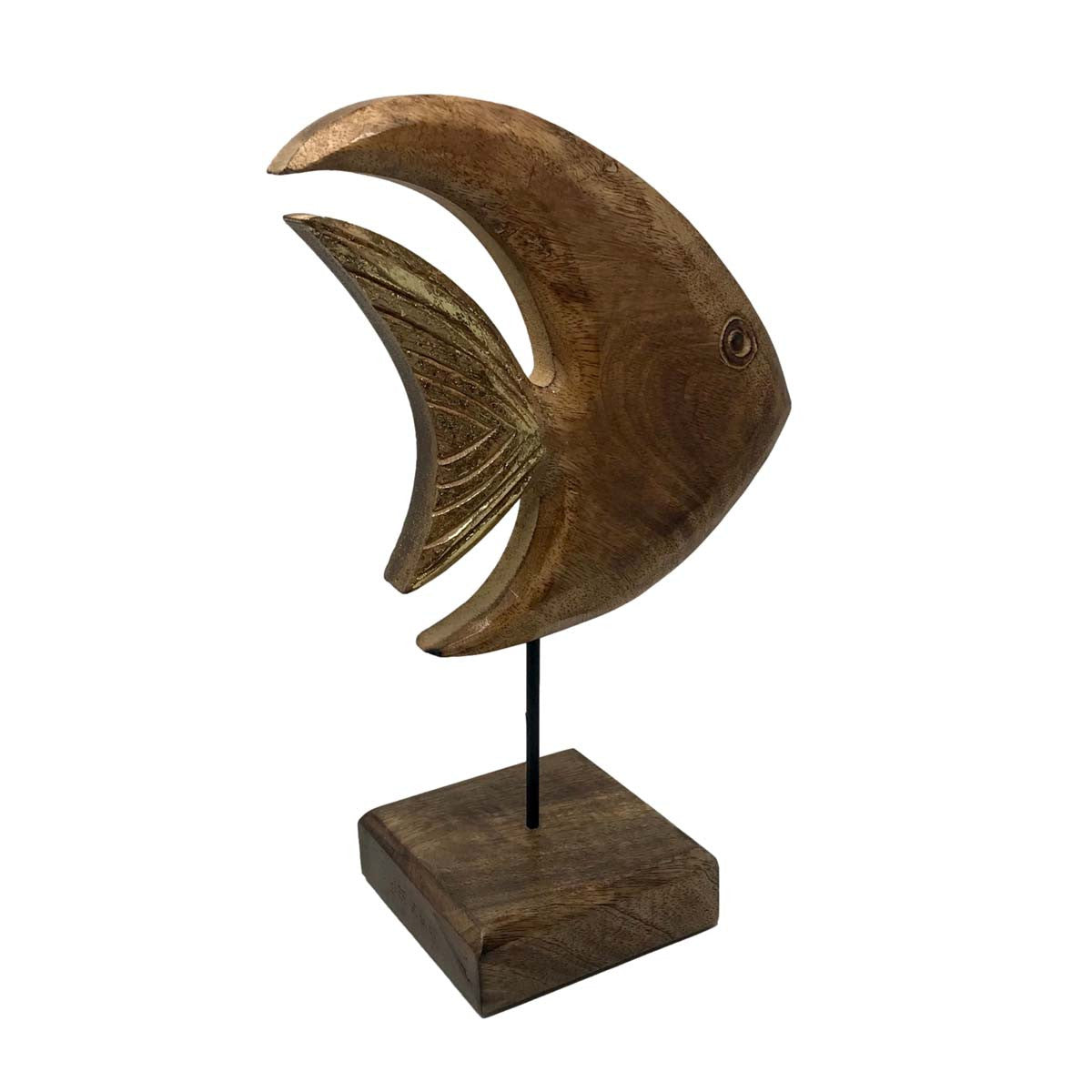 Angelfish Carved Fish - Large