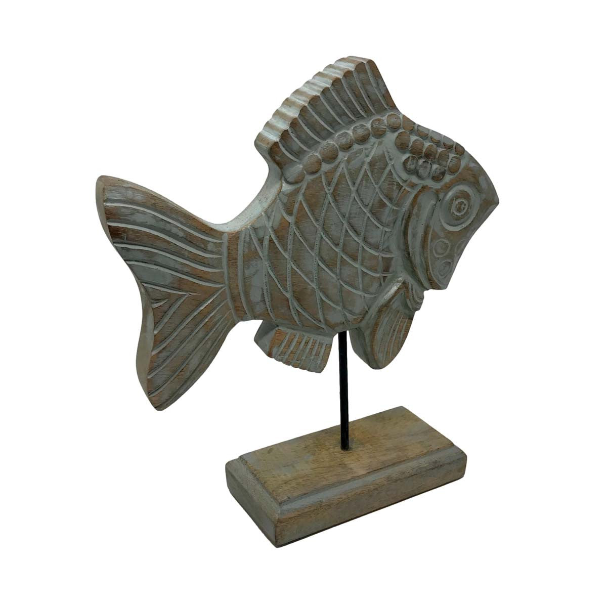 Damselfish Carved Fish