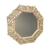 Seaside Floral Whitewashed Mirror