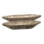 Havanah Eucalyptus Canoe Bowls - Set of 2